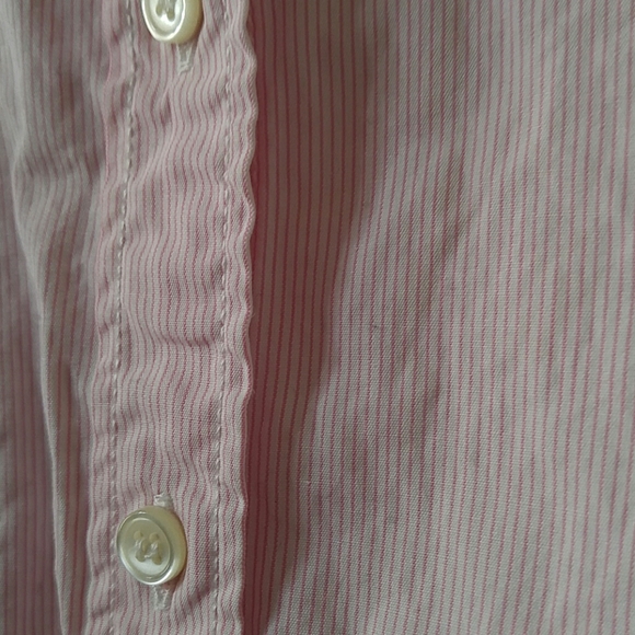 J. Crew Haberdashery Pink Stripe Button Down Shirt - Picture 4 of 7